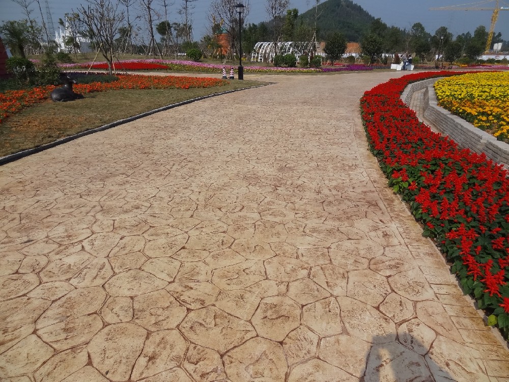 藝術壓花地坪