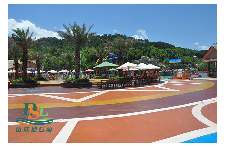 3d立體彩繪地坪，彩繪石藝術(shù)地坪案例